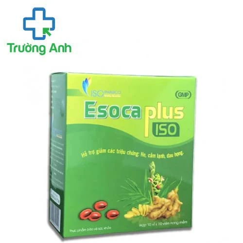 Esoca plus ISO - Hỗ trợ các triệu chứng do ho