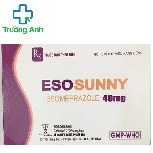 Esosunny - Thuốc điều trị bệnh trào ngược dạ dày thực quản