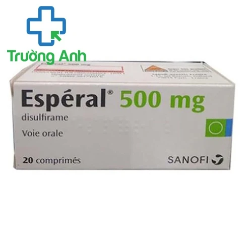 Esperal 500MG - Thuốc điều trị nghiện rượu của Sanofi
