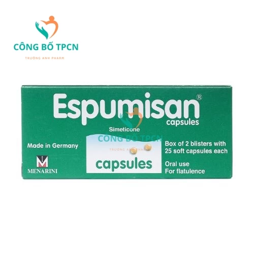 Espumisan 40mg (viên) - Thuốc điều trị triệu chứng đường tiêu hóa hiệu quả