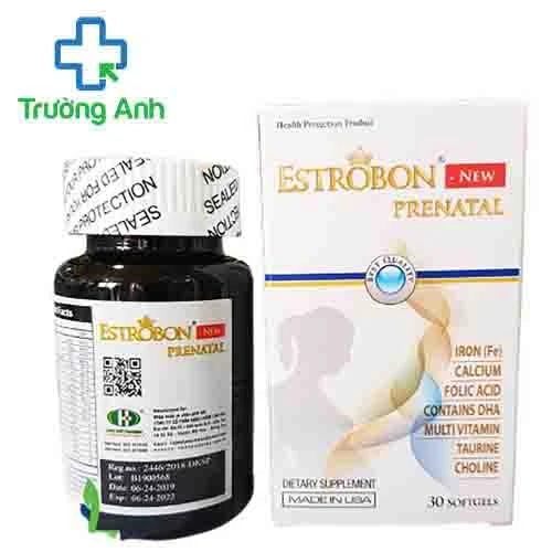 Estrobon Prenatal New - Giúp bổ sung dưỡng chất, giảm ốm nghén