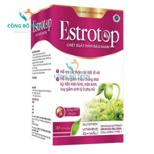 Estrotop Syntech - Viên uống tăng cường nội tiết tố nữ hiệu quả