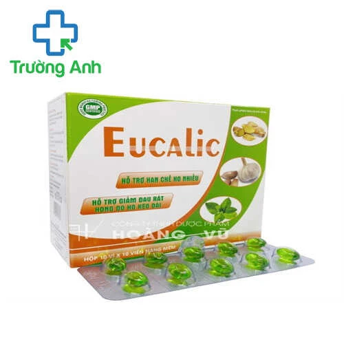 Eucalic - Giúp hỗ trợ thanh họng và hạn chế ho nhiều