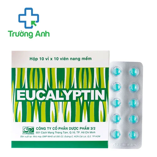 Eucalyptin 100mg FT Pharma - Hỗ trợ sát trùng đường hô hấp