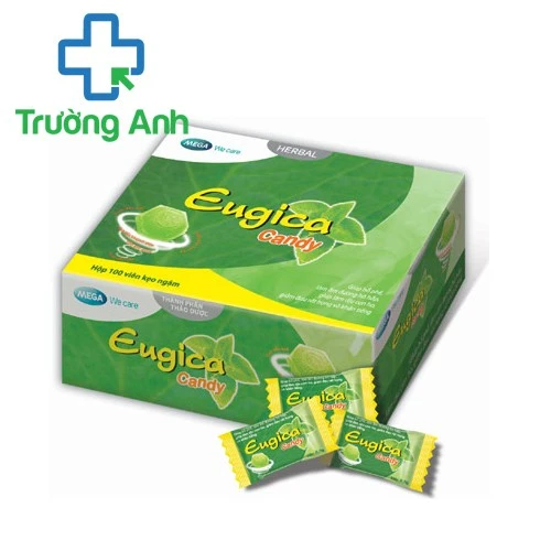 Eugica Candy - Kẹo ngậm trị ho, giảm đau rát họng hiệu quả