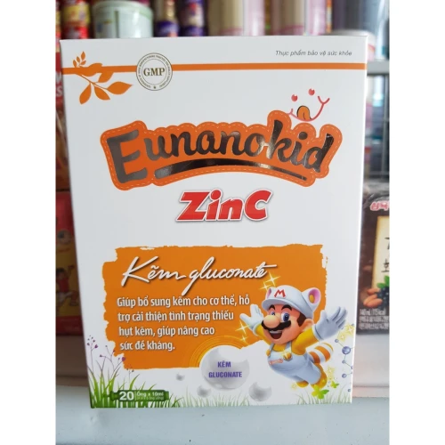 Eunanokid Zinc - Bổ sung kẽm cho cơ thể, nâng cao sức đề kháng