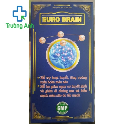 EURO BRAIN - Hỗ trợ hoạt huyết, tăng cường tuần hoàn máu não