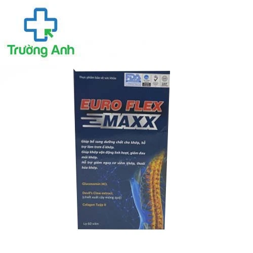 Euro Flex Max - Hỗ trợ giảm nguy cơ viêm khớp, thoái hóa khớp