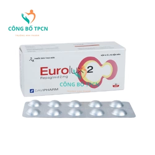 Eurolux-2 Davipharm - Thuốc điều trị đái tháo đường tuýp 2 hiệu quả