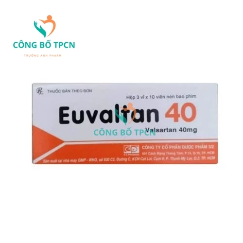 Euvaltan 40 F.T.Pharma - Thuốc điều trị tăng huyết áp hiệu quả