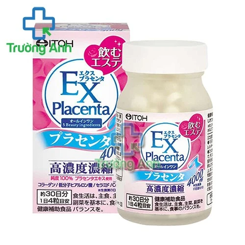 EX Placenta - Viên uống giúp làm đẹp da, chống oxy hóa hiệu quả