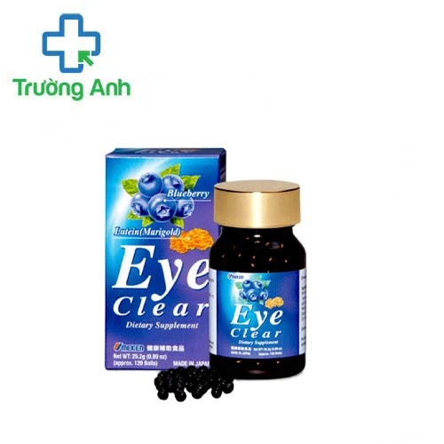 Eye Clear - Tăng cường thị lực, giúp đôi mắt của bạn sáng khỏe
