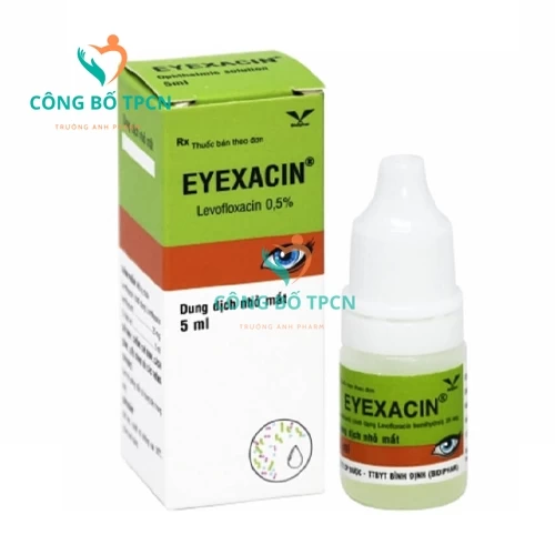 Eyexacin 5ml Bidiphar - Dung dịch nhỏ mắt điều trị viêm kết mạc hiệu quả 