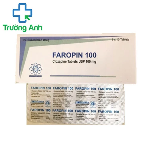 Faropin 100 - Thuốc điều trị bệnh tâm thần phân liệt mãn tính