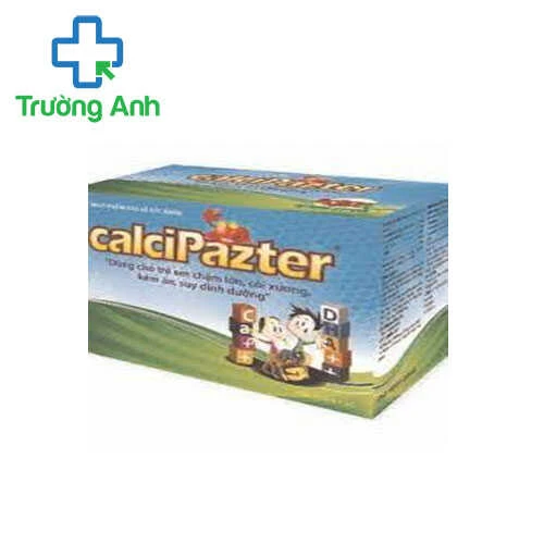 Calcipazter - Giúp kích thích tiêu hóa, hấp thu dưỡng chất