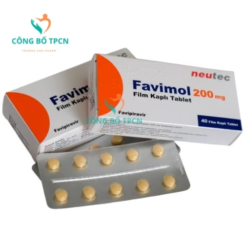 Favimol 200mg - Thuốc điều trị triệu chứng Covid 19 hiệu quả