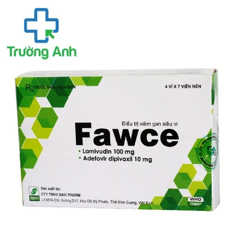Fawce - Thuốc điều trị viêm gan siêu vi hiệu quả của Davipharm