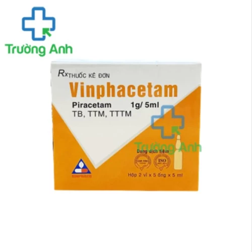 Vinphacetam 1g/5ml - Thuốc điều trị thần kinh não bộ