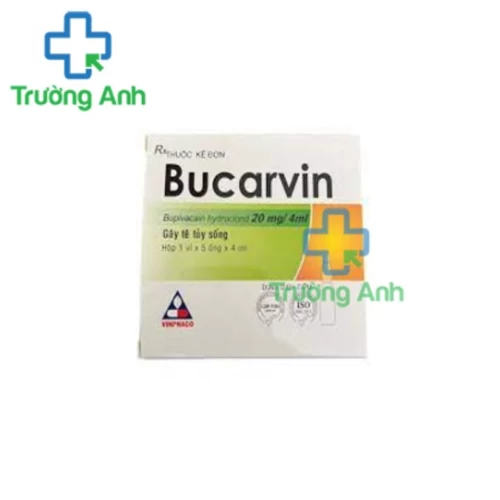 Bucarvin - Dung dịch tiêm gây tê màng cứng