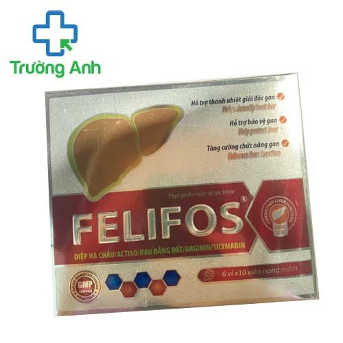 Felifos - Hỗ trợ thanh nhiệt, giải độc tăng cường chức năng gan