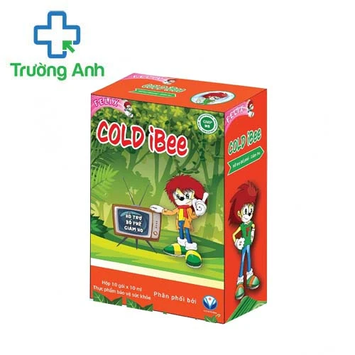  Felix - Cold iBee - Hỗ trợ bổ phế, giảm ho, đau rát cổ họng