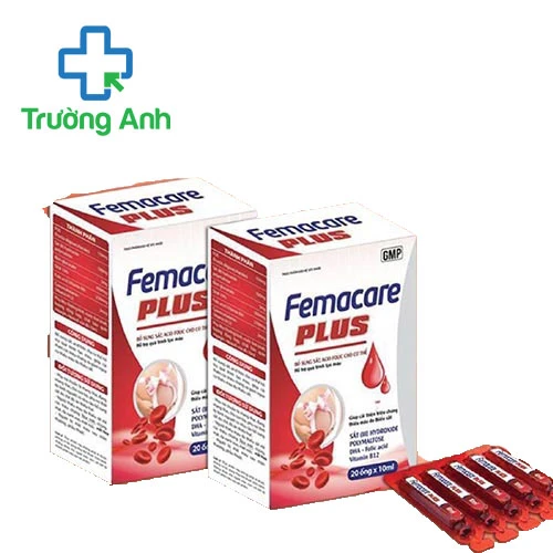 Femacare PLUS – Hỗ trợ bổ sung sắt cho cơ thể