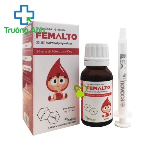 Femalto - Giúp bổ sung sắt cho người có nguy cơ thiếu sắt