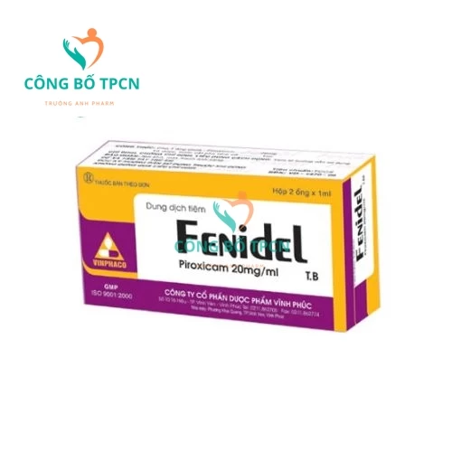 Fenidel 20mg/1ml Vinphaco - Thuốc điều trị xương khớp