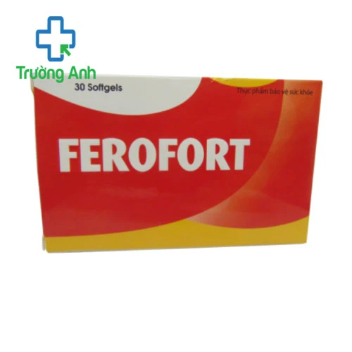 FEROFORT - Bổ sung sắt và một số vitamin hiệu quả