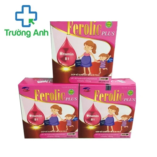 Ferolic plus - Giúp bổ sung sắt, acid folic cho cơ thể hiệu quả