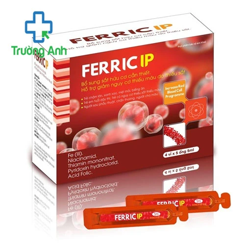 FERRIC IP - Giúp hạn chế tình trạng thiếu máu do thiếu sắt