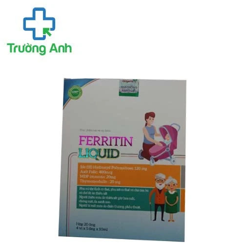 Ferritin liquid - Bổ sung sắt, axit folic, vitamin B12 cho cơ thể