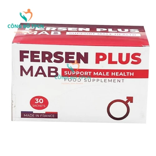 Fersen Plus Mab - Cải thiện chất lượng tinh dịch, khả năng sinh lý nam giới