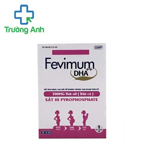 Fevimum DHA++ - Hỗ trợ bồi bổ sức khỏe, nâng cao sức đề kháng