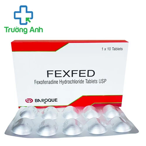 Fexfed Baroque - Thuốc điều trị viêm mũi dị ứng theo mùa hiệu quả