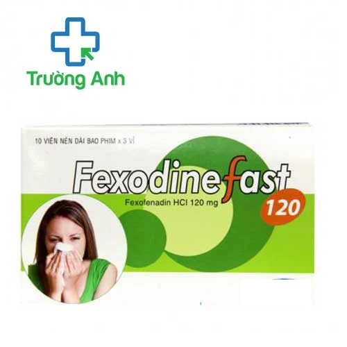 Fexodinefast 120 Savipharm - Thuốc điều trị viêm mũi dị ứng hiệu quả