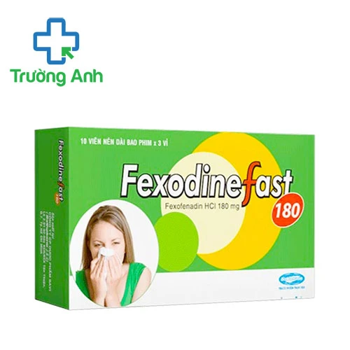 FexodineFast 180 Savipharm - Thuốc điều trị viêm mũi dị ứng hiệu quả