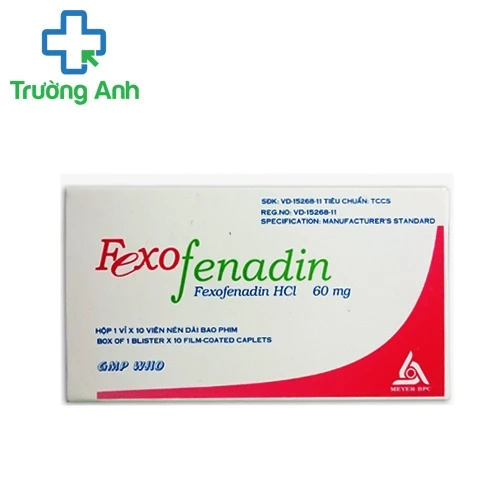 Fexofenadin Meyer-BPC - Thuốc điều trị viêm mũi dị ứng và mề đay