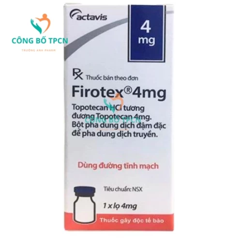 Firotex 4mg - Thuốc điều trị ung thư buồng trứng, ung thư phổi