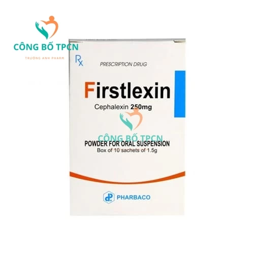 Firstlexin 250 gói - Thuốc điều trị nhiễm khuẩn hiệu quả