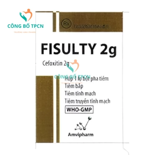 Fisulty 2g Amvipharm - Thuốc điều trị nhiễm khuẩn ổ bụng