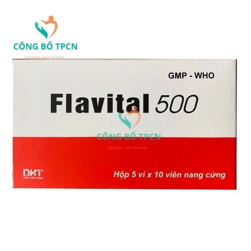 Flavital 500 - Thuốc tăng cường sức khỏe hệ tim mạch hiệu quả