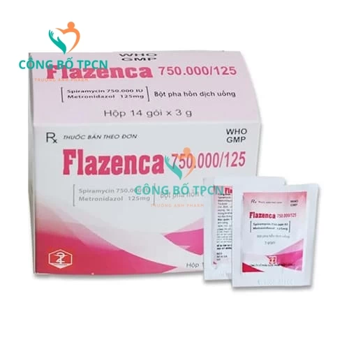Flazenca 750.000/125 Dopharma (bột) - Thuốc bột điều trị nhiễm trùng