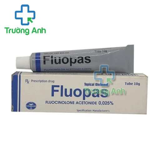 Fluopas 0.025% Quapharco - Thuốc điều trị eczema dị ứng