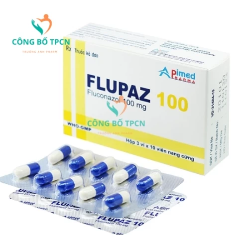 Flupaz 100 - Thuốc điều trị nhiễm nấm toàn thân hiệu quả của Apimed