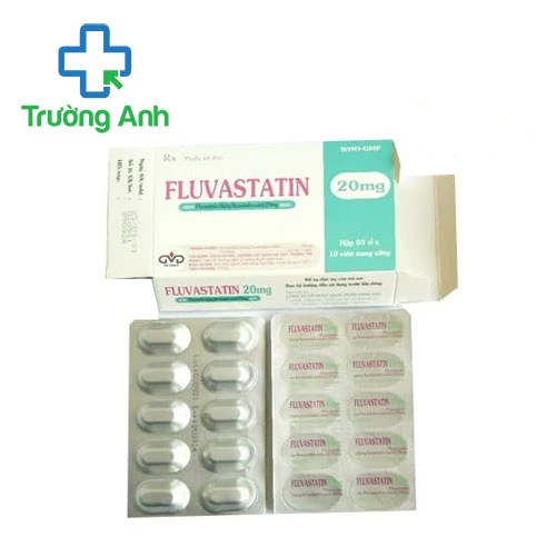 Fluvastatin 20mg MD Pharco - Thuốc phòng tai biến tim mạch hiệu quả