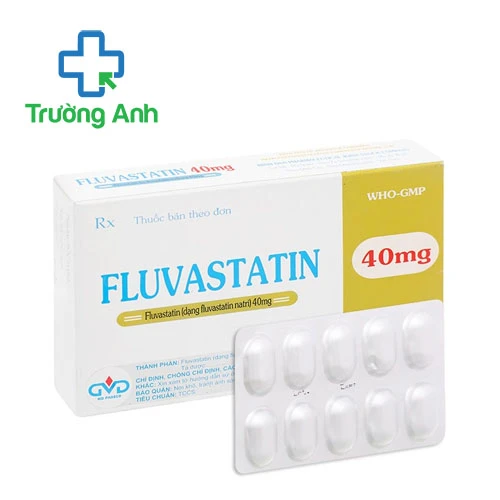 Fluvastatin 40mg MD Pharco - Thuốc điều trị rối loạn lipid máu