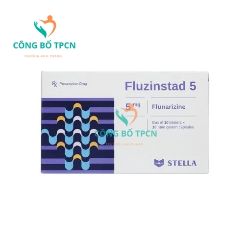 Fluzinstad 5 - Thuốc điều trị đau nửa đầu hiệu quả của Stada