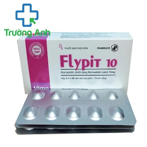 Flypit 10mg - Thuốc điều trị bệnh tăng cholesterol trong máu