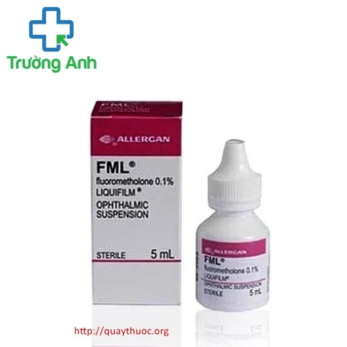 FML Liquifilm 0,1% 5ml - Dung dịch nhỏ trị viêm nhiễm ở ngoài mắt